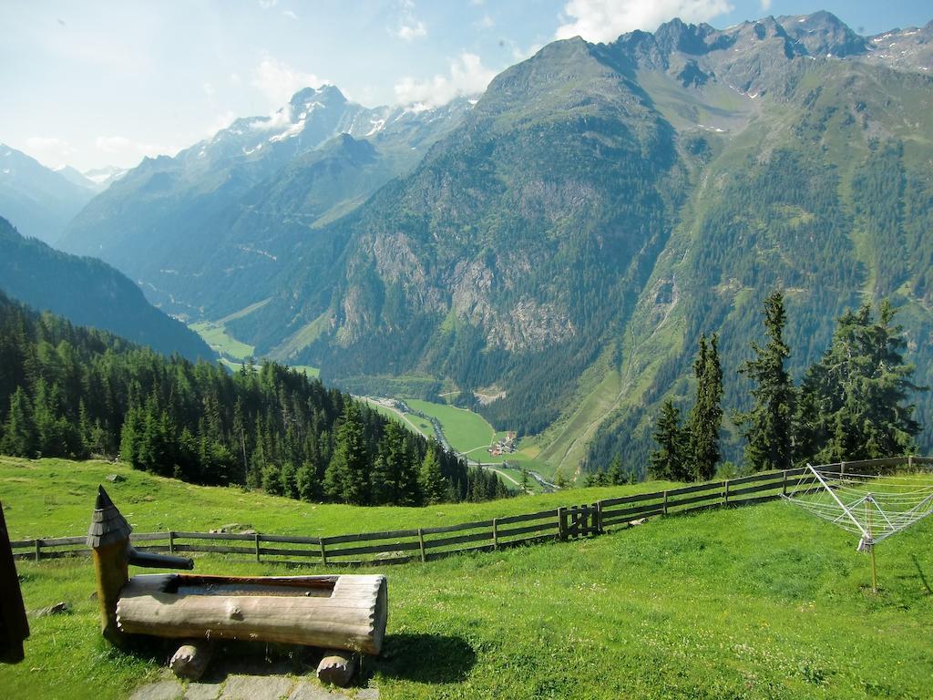 Ferienwohnung Bergspitz Sankt Leonhard im Pitztal Exterior foto